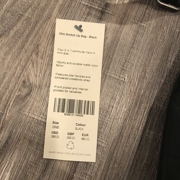 sweaty betty mini switch up bolsa